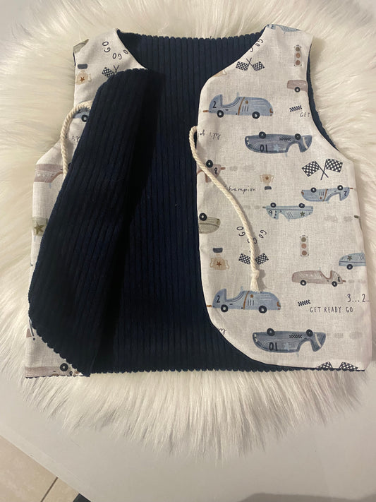 Gilet de Berger Réversible 2 3 ans