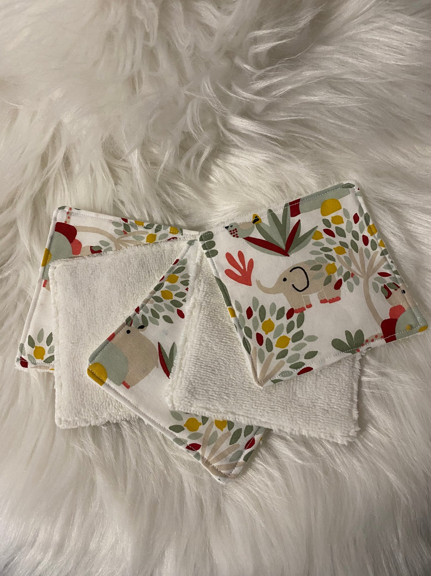 5 lingettes bébés enfants