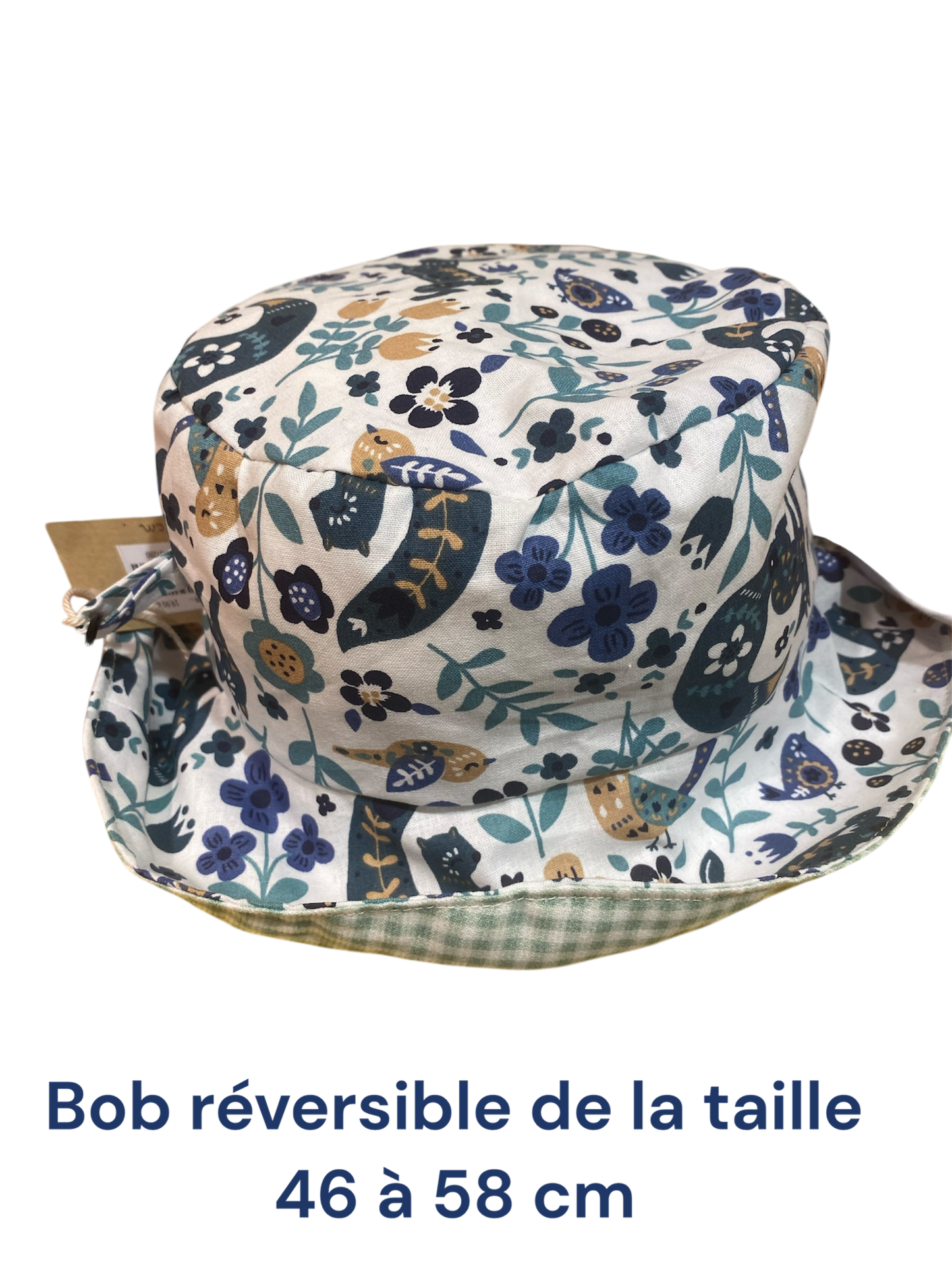 Bob Réversible du 46 à 54cm