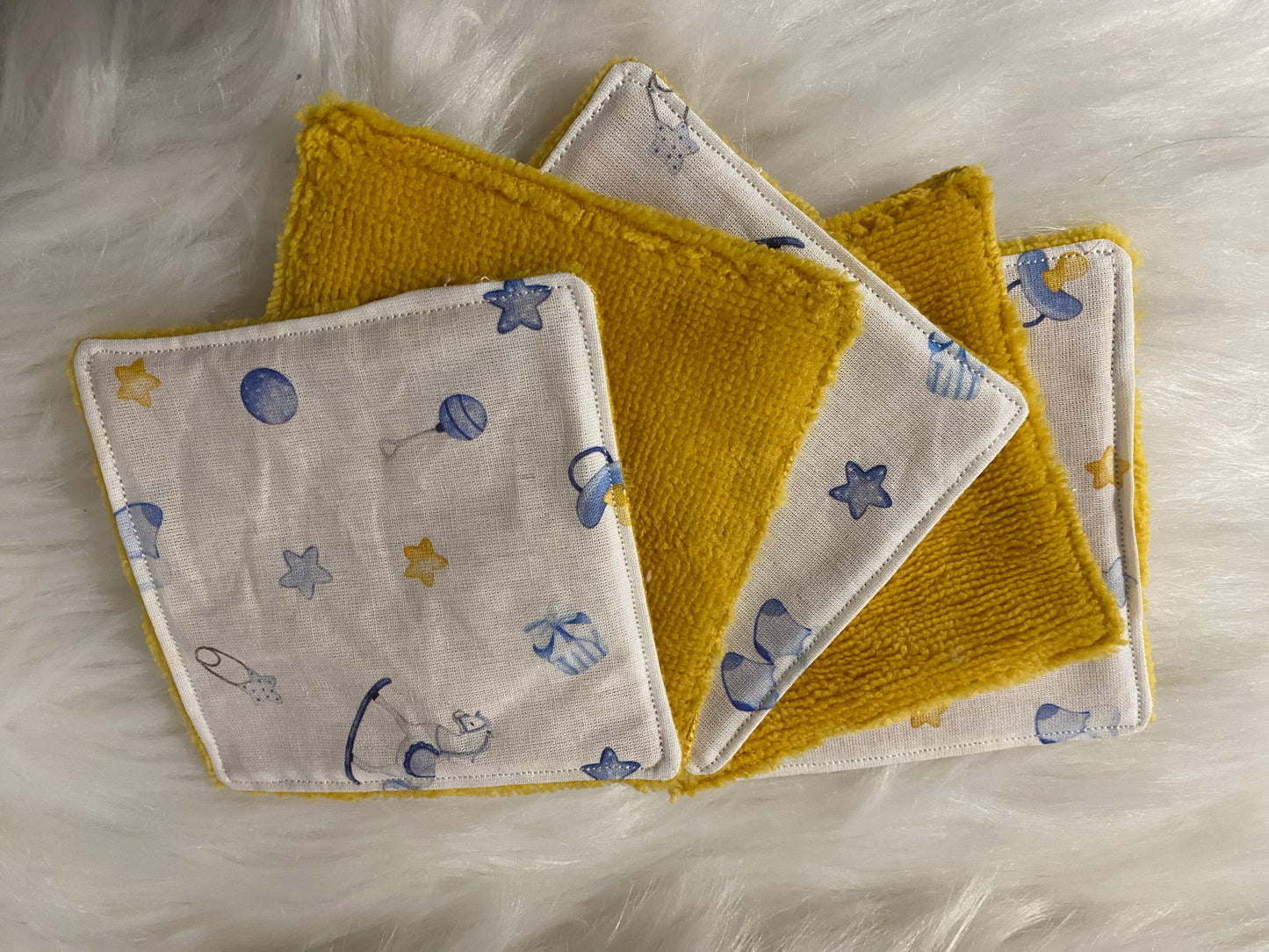 5 lingettes bébés enfants