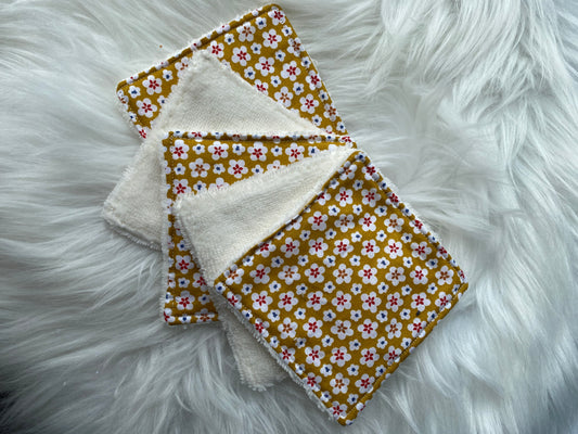 5 Lingettes Fleuries