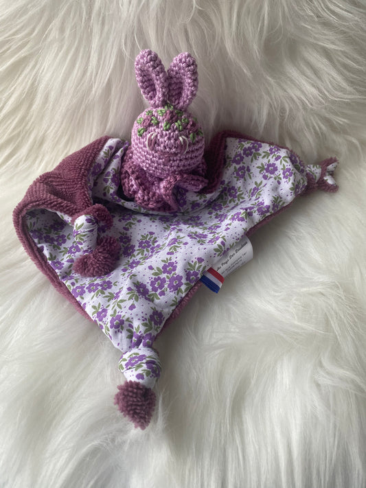 Doudou lapin « Violette »