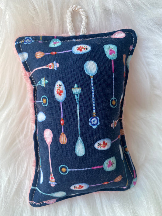 Éponge vintage bleue