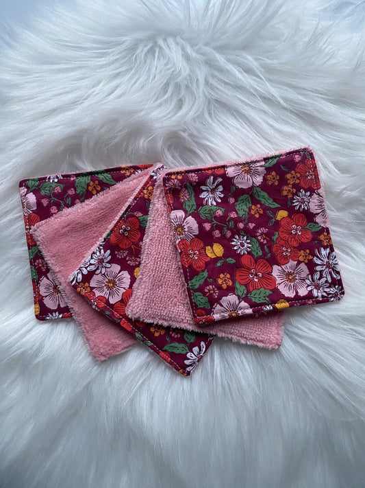 5 Lingettes fleuries