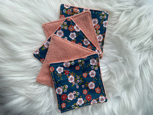 5 Lingettes tissu japonais